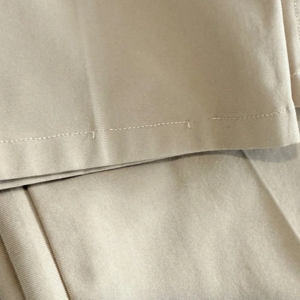Lululemon Commission Pant Slim Mens sz 31 32x28 Tan Warpstreme Chino Preppy